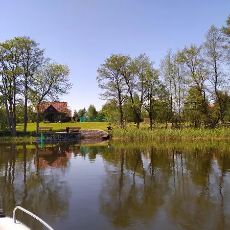Dom Z Bala Kort Tenisowy ,linia Brzegowa Plaza ,pomost ,kajaki, Lodka Villa Krzywe (Elk)